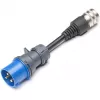 Bezpečnostný adaptér JUICE CONNECTOR, CEE32 / 230V, jednofázový (modrý, pre JUICE BOOSTER 2)