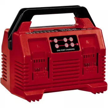 EINHELL Power X-Quattrocharger 4A - Univerzálna nabíjačka Power X-Change pre 4 batérie (LED indikátor stavu | paralelné nabíjanie | rýchle nabíjanie | správa nabíjania | Re
