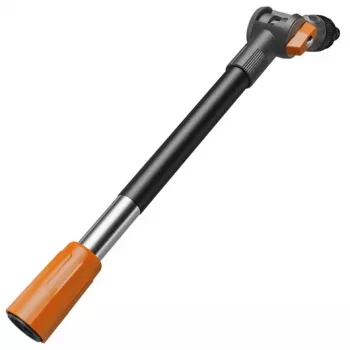 Záhradná striekacia vodná pištoľ Gardena 18806-20 sivá oranžová dĺžka 536 mm