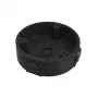 Spojovacia škatuľa Dahua PFA136-B pre kupolové kamery, hliník, Ø110x34 mm, čierna