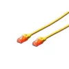 DIGITUS CAT6A S-FTP PATCH KÁBEL LSZH AWG 26/7 DĹŽKA 0,25 M MODRÝ