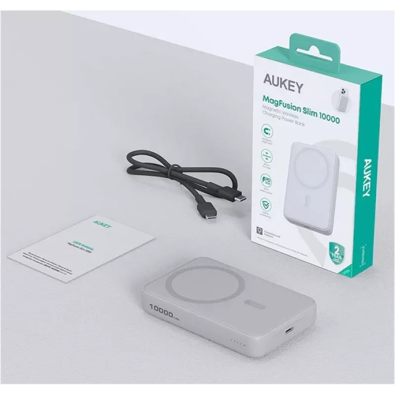 Prenosná powerbanka PB-MS04 biela 10000mAh