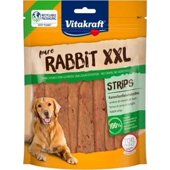 VITAKRAFT Pure Rabbit Strips - maškrta pre psov - 250 g