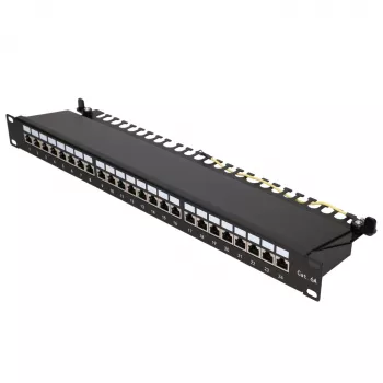 Patch panel - Extralink CAT6A STP, 24 portov