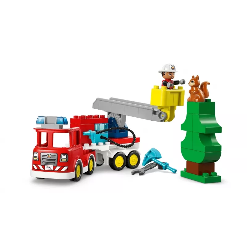LEGO DUPLO 10473 Hasičské auto s hadicou a hasičom