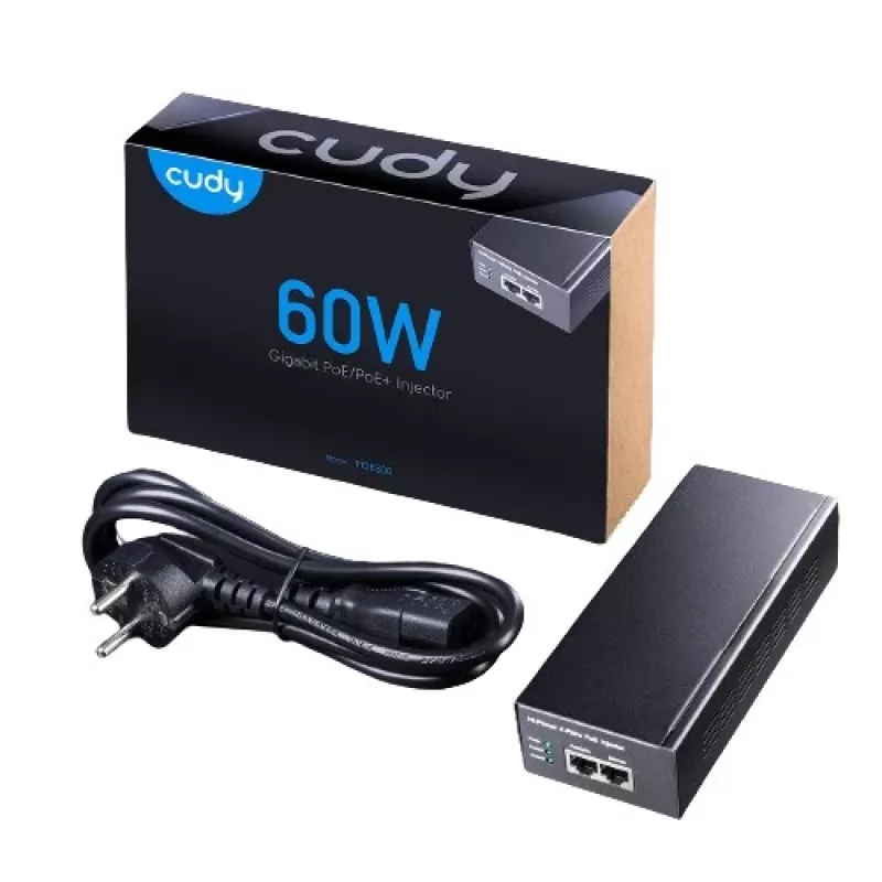 Cudy POE300 Gigabit PoE injektor, IEEE 802.3at 25,5 W