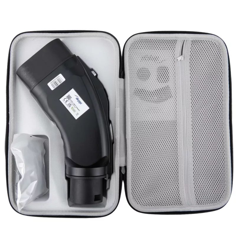 Akyga AK-SC-E20 CCS2 na GB/T DC nabíjací adaptér 1000V 250A čierna
