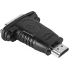 Wentronic Goobay HDMI™ / DVI-D adaptér, HDMI Standard konektor samec (Type-A), čierny – 19-pol. HDMI™ konektor samec>DVI-D (24+1) konektor samica (68098)