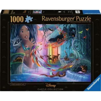 Jigsaw Puzzle Ravensburger Disney Castle Collection Pocahontas 1000 dielikov