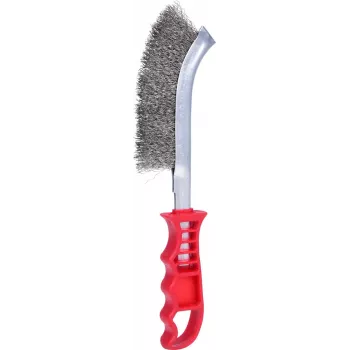 Drôtená kefa ks tools 201.2301, 250 mm, štetiny z nehrdzavejúcej ocele