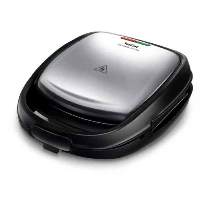 Tefal SW341D12 sendvičovač 700 W čierna, nehrdzavejúca oceľ
