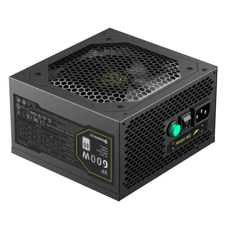 Gamemax napájací zdroj, 80 PLUS, Standard | VP 600S | 600 W