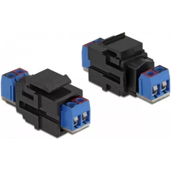 Keystone modul DeLOCK 86867 plochý čierna