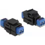 Keystone modul DeLOCK 86867 plochý čierny