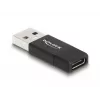 DeLOCK 60001 adaptér USB A USB C čierny
