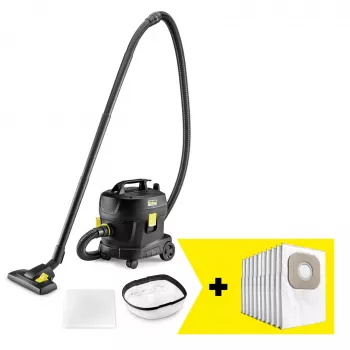 Vysávač | KARCHER | príkon 850 W | kapacita prachu 11 L | bubnový vysávač | typ čistenia suchý | nádoba na prach vrecko | farba čierna | 1.527-222.0