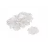 LANBERG RJ-45 konektor PLU-6000 pre Cat6 U/UTP káble, transparentný/biely, balenie 100 ks