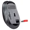 Bezdrôtová RF tichá myš DEFENDER Gassa MM-105 — obojručná, 1600 DPI, 2,4 GHz, nano USB prijímač
