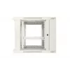 Extralink rozvádzač 9U 600x600 AZH sivý nástenný, výklopný