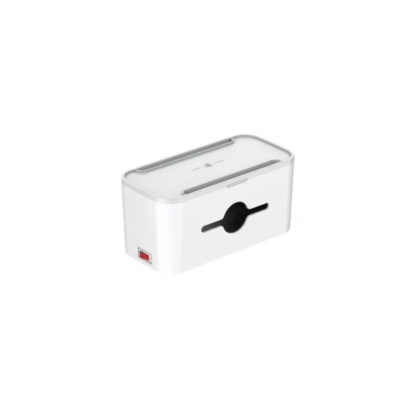 Predlžovací napájací kábel Energizer EPB2500W03EU — 2 m kábel, 5 zásuviek, 2500 W, interiér, biely
