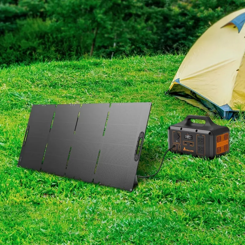 Skladací solárny panel Extralink EPS-120W 120W monokryštalický kremík