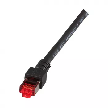 EFB-Elektronik RJ45 patch kábel Cat.6 S/FTP LSZH čierny 2m