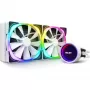 CPU vodné chladenie Kraken X63 280 mm RGB biela