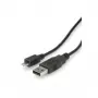 ROLINE USB 2.0 kábel, USB A samec - Micro USB B samec 0,8m (11.02.8754)