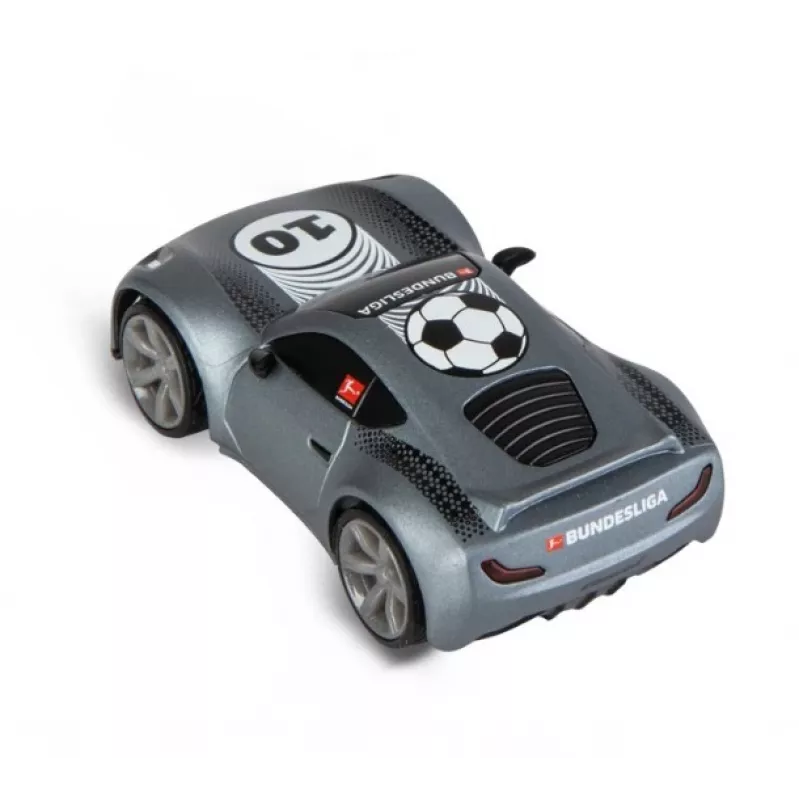 RC auto Bundesliga Mini RC 1:43 sivá