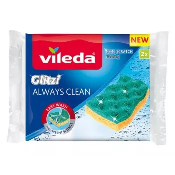 Viskózová špongia Vileda Glitzi Always Clean 2 ks