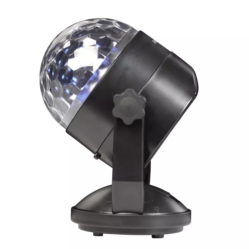 LED disko guľa DENVER LDB-319 – kompaktné LED párty svetlo, model 117220200040