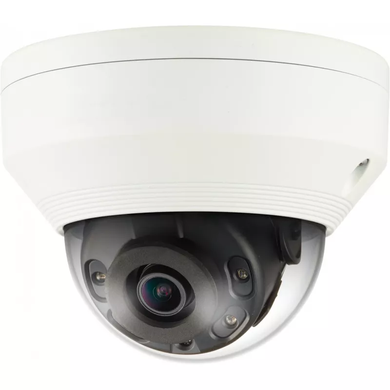 Hanwha QNV-6012R kupolová IP bezpečnostná kamera, vonkajšia, 2 MP, 2,8 mm, infračervená, IK10, IP66, biela