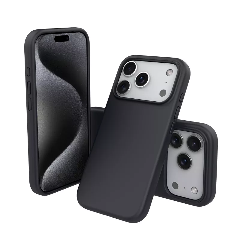 StyleShell SHOCK (čierna, iPhone 17 Pro, kompatibilná s MagSafe)