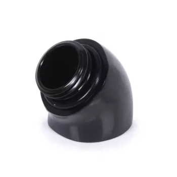 Alphacool 17590 adaptér 45° G1/4 vonkajší závit – G1/4 vnútorný závit, čierny
