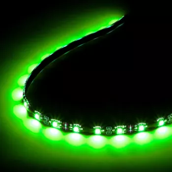 Univerzálny LED pásik Lamptron FlexLight Pro — viacfarebné puzdro, zelené svetlo
