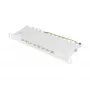 Good Connections patch panel 10Cat. 6A 8-P. 0,5HE svetlosivý