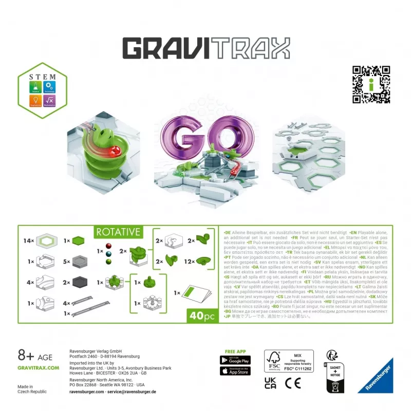GraviTrax GO Rotative Ravensburger viacfarebná 23703