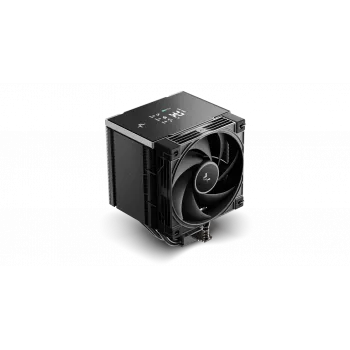 Vzduchový chladič DeepCool AK500 G2 Digital NYX, 120 mm ventilátor, max. tlak vzduchu 3,33 mmH2O, 117×129×159 mm, čierny