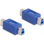 USB adaptér / spojka DeLOCK 67227 USB Type-B modrá