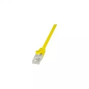 Sieťový kábel LogiLink 3m RJ-45 Cat6 U/UTP žltý