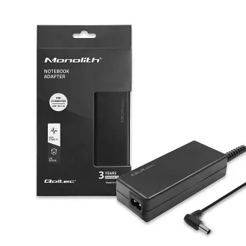 Qoltec 51774 napájací zdroj pre LG monitor 25W | 1,3A | 19V | 6,5 * 4,4 + napájací kábel