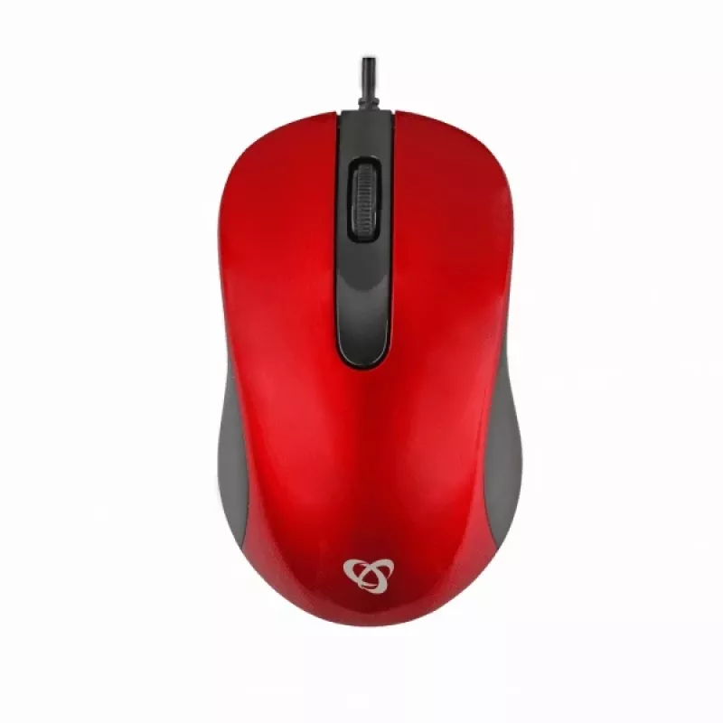 Sbox M-901 optická myš červená