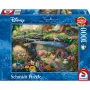 Schmidt Spiele 59636 Thomas Kinkade Disney Alica v krajine zázrakov puzzle, 1000 dielikov, kontúrový rez, kreslené postavičky