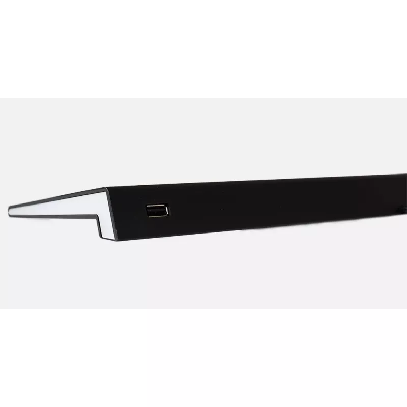 Klávesnica Logickeyboard LKB-FLS-A2PC-DE Universal USB QWERTZ nemecká čierna