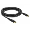 USB kábel DeLOCK 83325 USB 2.0 3 m USB-C čierny