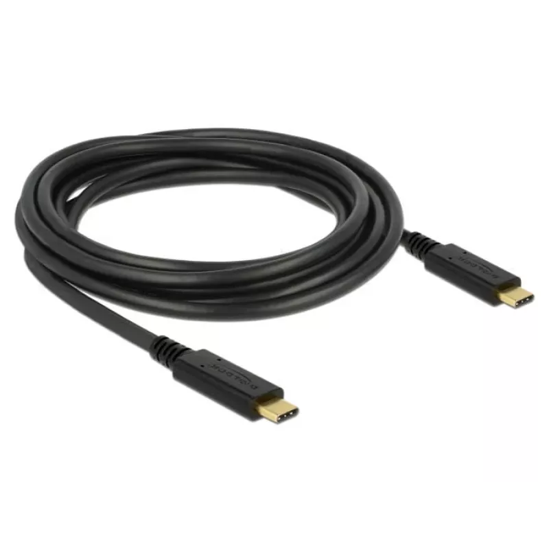 USB kábel DeLOCK 83325 USB 2.0 3 m USB-C čierny