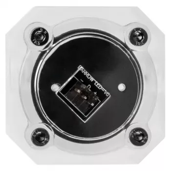 Prietokomer Barrow SLFV1-RGB ARGB akryl inline pre vlastné okruhy vodného chladenia