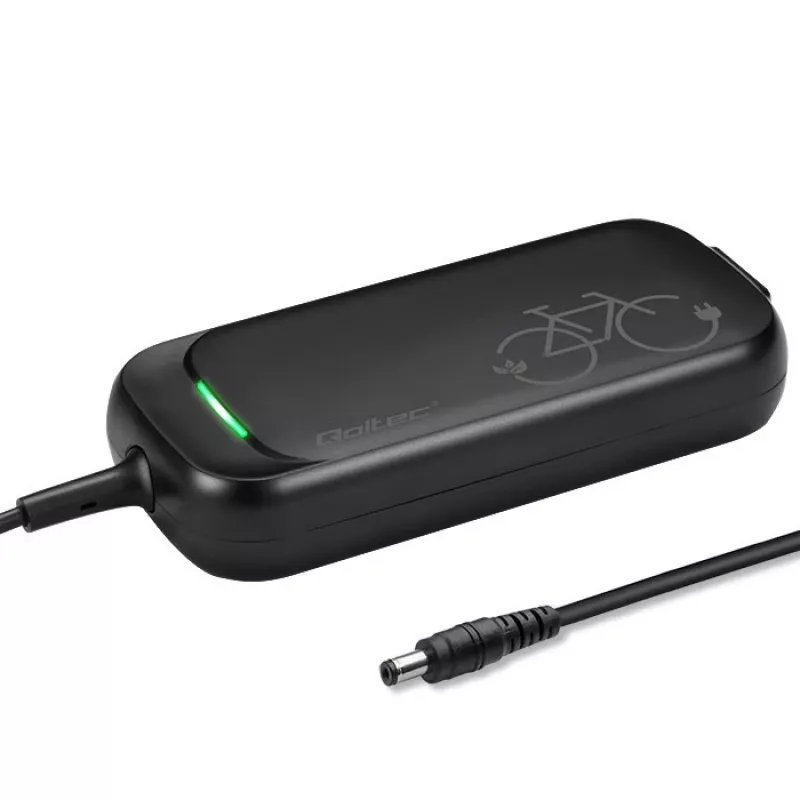 Qoltec rýchlonabíjačka pre 36V elektrické kolobežky a e-bike | 42V | 2A | 5,5*2,5 | vodotesná + napájací kábel