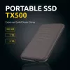 Intenso TX500 - SSD - 2TB - externý (prenosný) - USB 3,2 Gen 2x1 (USB-C konektor) - hnedá (3827470)