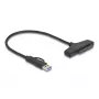 DeLOCK USB na SATA konvertor 6 Gb/s USB Type-C Type-A 0,3 m